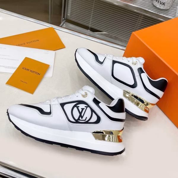 3 LV Louis Vuitton 2024 New Neo Run Away Women's Lace-Up Sneakers - Image 1