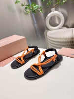 Miu Miu 2025 Summer New Beach Sandals - Image 4