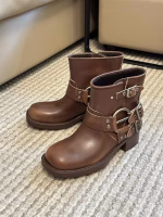 Miu Miu Popular Knee-High Riding Boots in Classic Colors - Image 7