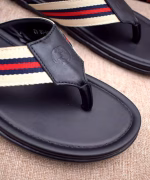 Gucci [Gucci] original perfect replica stylish men's slippers - Image 6