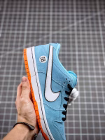 Nike Dunk Suede Light Sea Blue and White Air Force 1 - Image 3