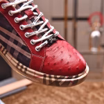 BURBERRY men's casual shoes made of South African ostrich leather - Image 3