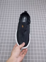 GUCCI Ultra-light Foam Sole Textured Fabric Casual Shoes - Image 4