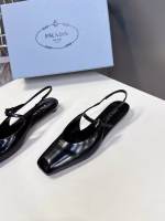 Prada Spring-Summer New Square-Toe High-Heel Sandals - Image 5