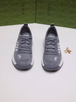 Pure original GUCCI high-quality casual shoes with spacesuit fabric and two-tone combined sole - Image 2