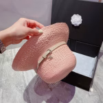 Burberry Raffia Bucket Hat - Image 5