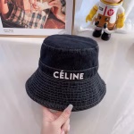 Celine New Denim Bucket Hat - Image 4