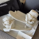 Chanel Stunning White Sandals for Women – Spring & Summer Collection