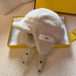 Fendi New Style Lei Feng Hat - Autumn & Winter Beanie with Ear Flaps
