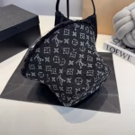 LV Louis Vuitton Denim Bucket Hat - Image 4