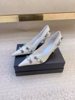 Balenciaga 2025 Classic Studded Pointed-Toe High Heels - Image 7