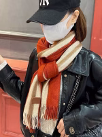 GUCCI High-End Cashmere Knit Scarf (Unisex) - Image 9