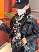 LV Louis Vuitton Scarf / LV Long Scarf - Image 9