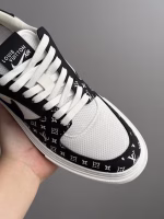 Louis Vuitton × Nike Collaborative Patchwork Sneakers - Image 3