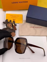 LV 2022 Early Spring New Arrival Trendy Best-Selling Stylish Square-Frame Sunglasses - Image 2