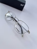 Montblanc Pure Titanium Rimless Plain-Glass Eyeglasses - Image 9