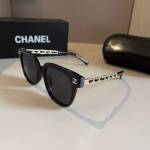 Chanel 2024 Pre - Spring New Oversized Sunglasses - Image 4
