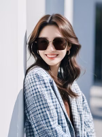 LV Nylon Series Oversized Sunglasses - Image 9