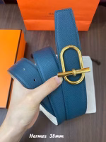 Hermès Epsom Double-Sided Calfskin Men's Belt - Image 2