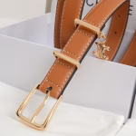 CELINE Women's Genuine Leather Belt - Image 3