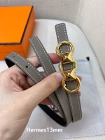 Hermès Calfskin Women's Reversible Belt - Image 2