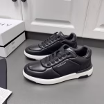 Givenchy Wing Series Low-Top Casual Athletic Sneakers (Black and White Colors) - Image 4