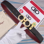 Ferragamo Original Order Men's Cowhide Belt - Image 4