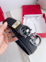 Ferragamo Automatic Buckle Men's Belt - Image 9