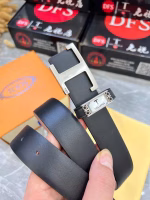 Goddess Tod's Belt with Distressed Brass Hardware - Image 2