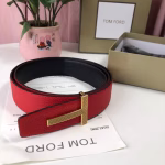Tom Ford New Arrival: 3.8cm Wide Eyelet Belt - Image 5