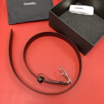 Chanel 24C Women's Double-Sided Cowhide Belt - Image 5