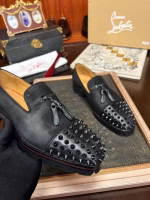 Christian Louboutin Red-Sole Leather Shoes - Image 3