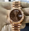 Day-Date 40mm 228235 Presidential Rose Gold Chocolate Dial - Image 6