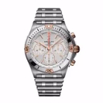 Breitling White Dial Silver Replica - Image 6