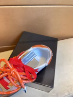 Dolce&Gabbana Unisex Multicolor Patchwork Sneakers - Image 6