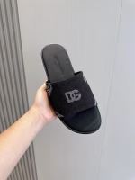 Dolce&Gabbana Men's Calfskin Slippers - Image 6