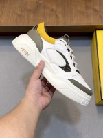 FENDI High-End Original Single Casual Sneakers - Image 4