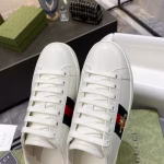 Gucci Top Chip Version Couple's White Shoes - Image 5