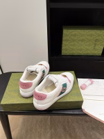 Gucci New Screener Distressed Sneakers - Image 2