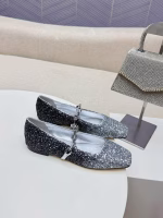 Jimmy Choo ROSALIA Chain-Embellished Ballet Mary Jane Flats - Image 2