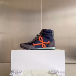 LOEWE 2025 Latest Runway High-Top Casual Sneakers - Image 2