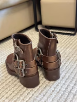 Miu Miu Popular Knee-High Riding Boots in Classic Colors - Image 6