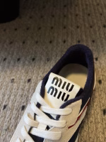 Miu Miu Women's 2025 Spring-Summer New Runway Trainer Casual Shoes - Image 2