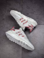 Adidas Originals Black and Red Pattern Retro Running Shoes - Image 4