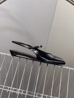 Prada Spring-Summer New Square-Toe High-Heel Sandals - Image 4