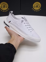 Versace cowhide embossed all-season casual shoes - Image 3