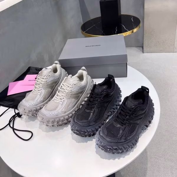4 Balenciaga Defender Distressed Series Tire Shoes - Image 1