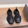Balenciaga Sparkling 3XL & Runner Half-Fabric Chunky Sneakers