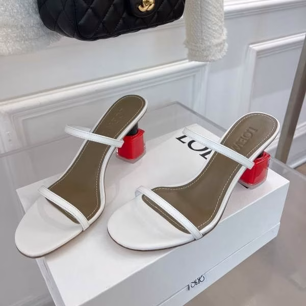4 Loewe 2022 Spring-Summer Nail Polish Collection Mule Sandals & High-Heel Shoes - Image 1