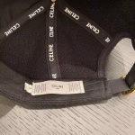 CELINE Arc de Triomphe Wool Baseball Cap - Image 7